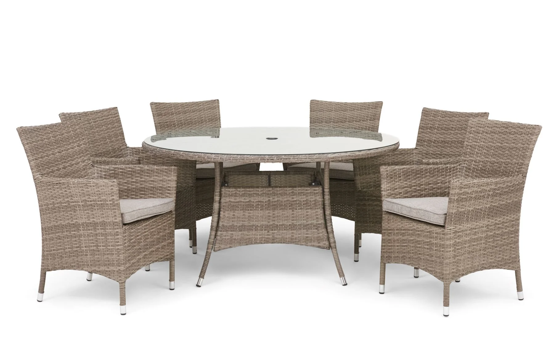 #1024 - Barbados 6 Seater Dining Set 🍽️🌴✨ - Image 3