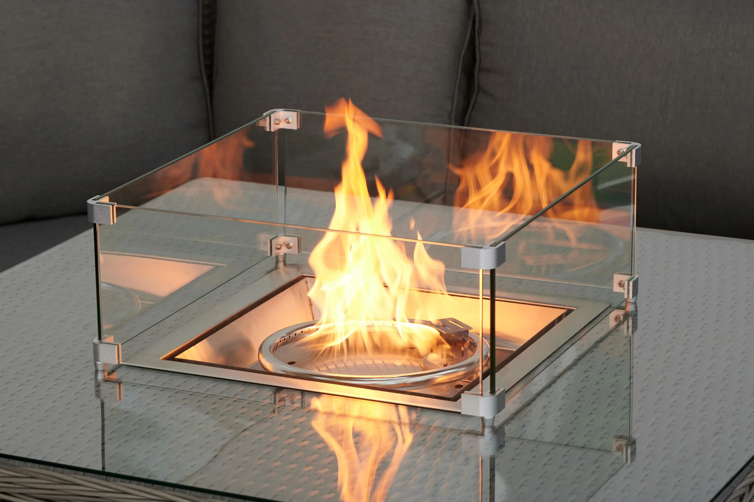 #2035 - 🔥 Florida Large Corner with Armchairs & Fire Pit Table 🔥 - Image 3
