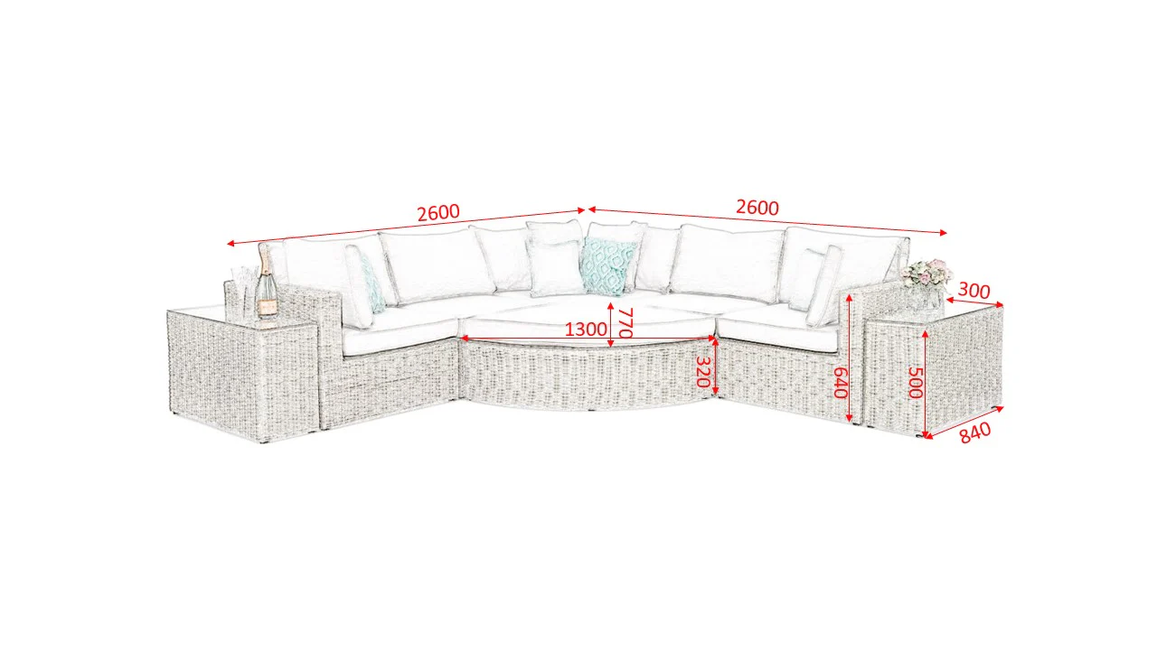 #3021- π Havana Multifunctional Corner Set π΄ποΈβοΈ - Image 5