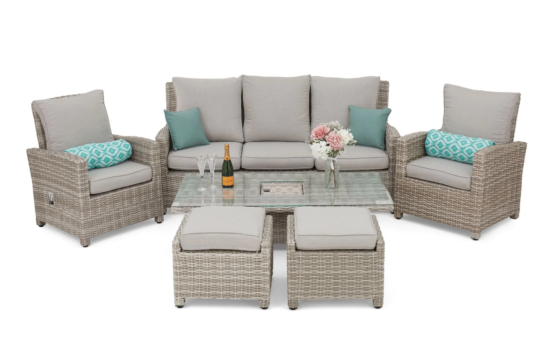 #3027 - 🌟 Havana Large Reclining Sofa Set – Perfect for Entertaining! 🌟 - Image 3