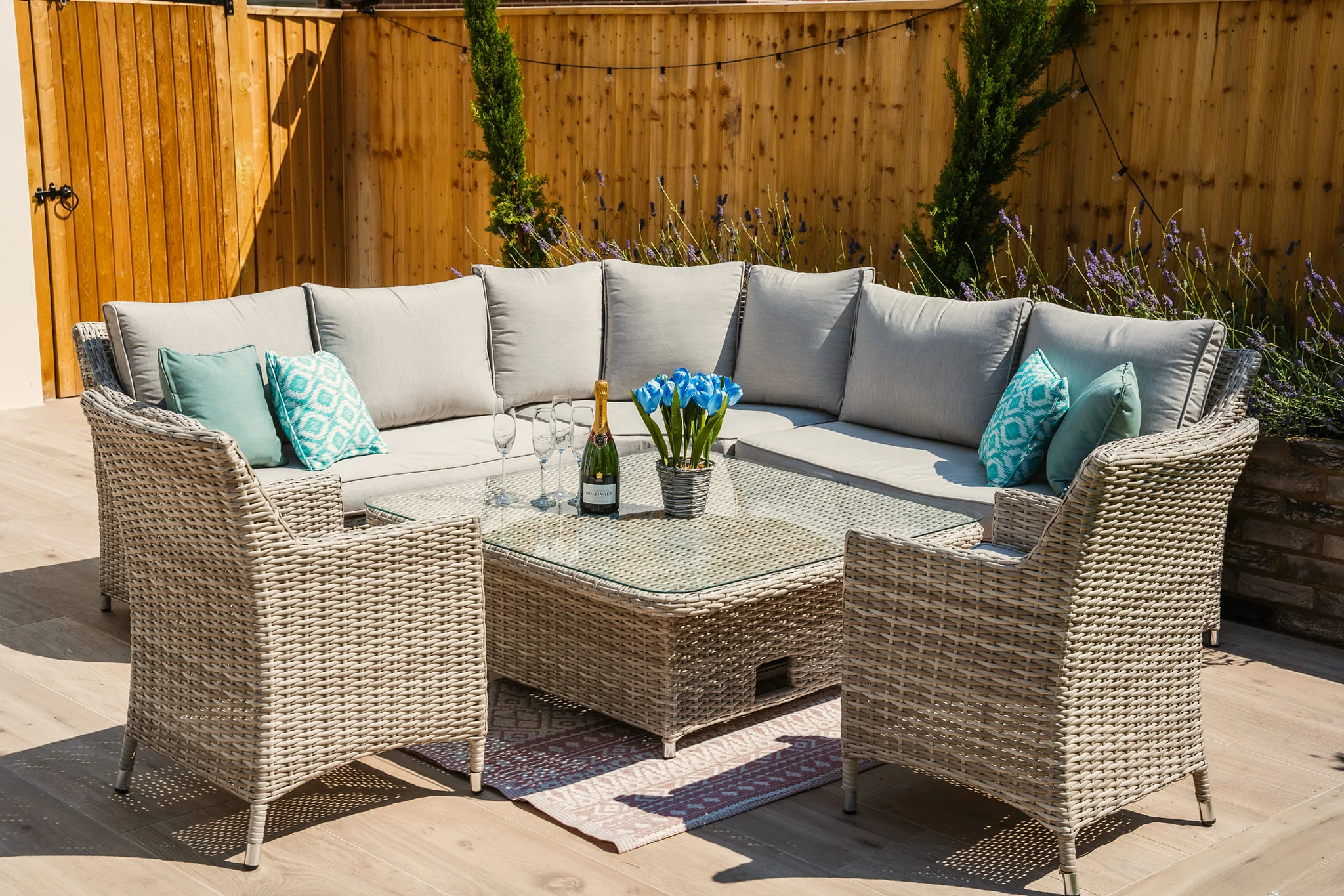 #3029 - 🌟 Havana Large Luxury Corner with Armchairs – Best Seller! 🌟