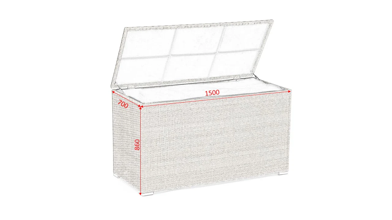 #3031 - π§οΈ Havana Cushion Storage Box π§Ί - Image 4