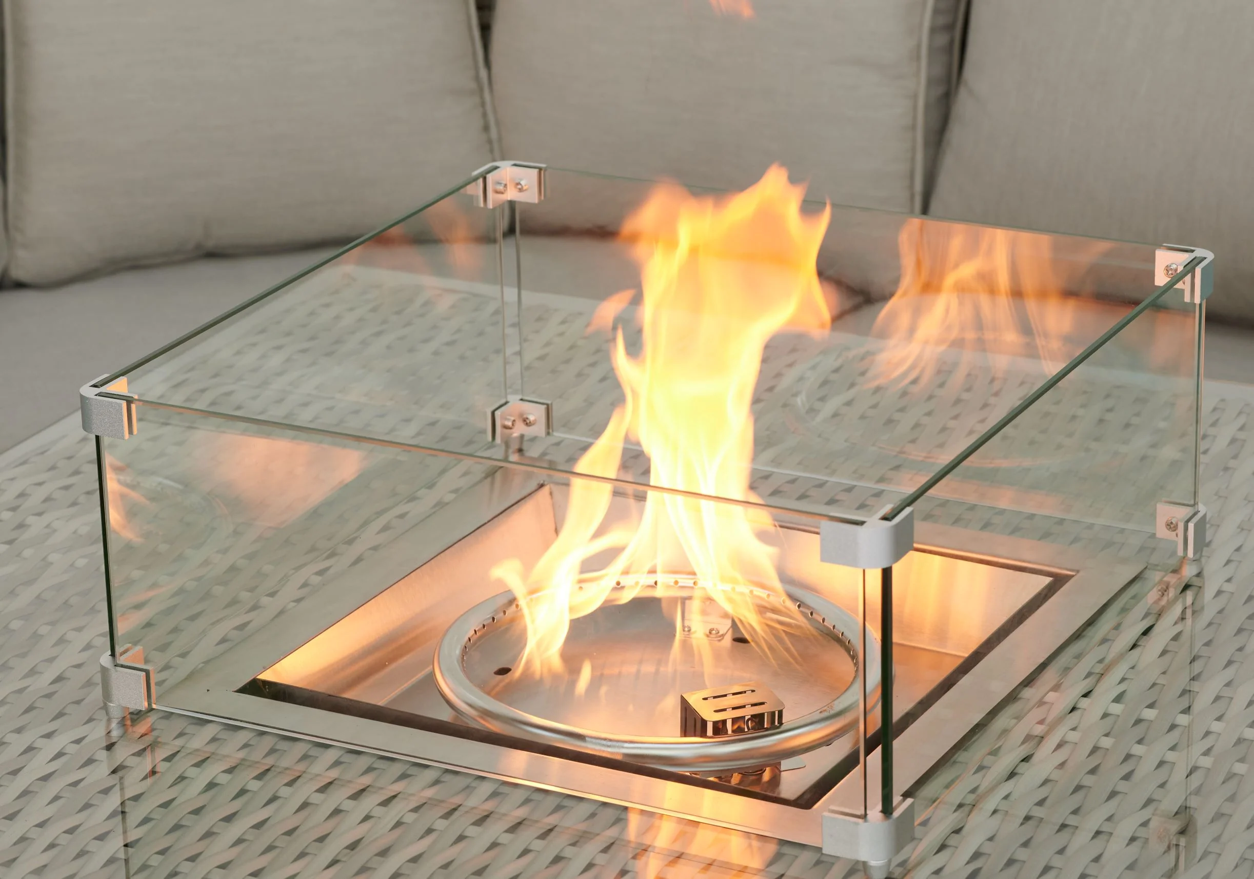 #3035 - 🔥 Havana Corner Fire Pit Set with 2 Luxury Armchairs - Image 7